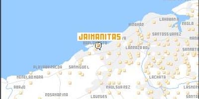 মানচিত্র jaimanitas কিউবা